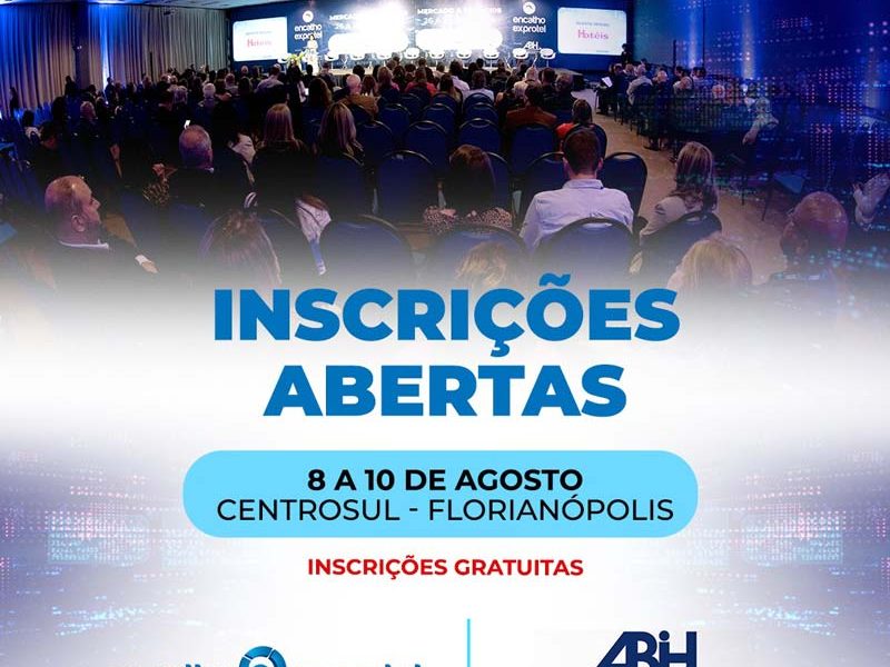 inscrições para o encatho e exprotel